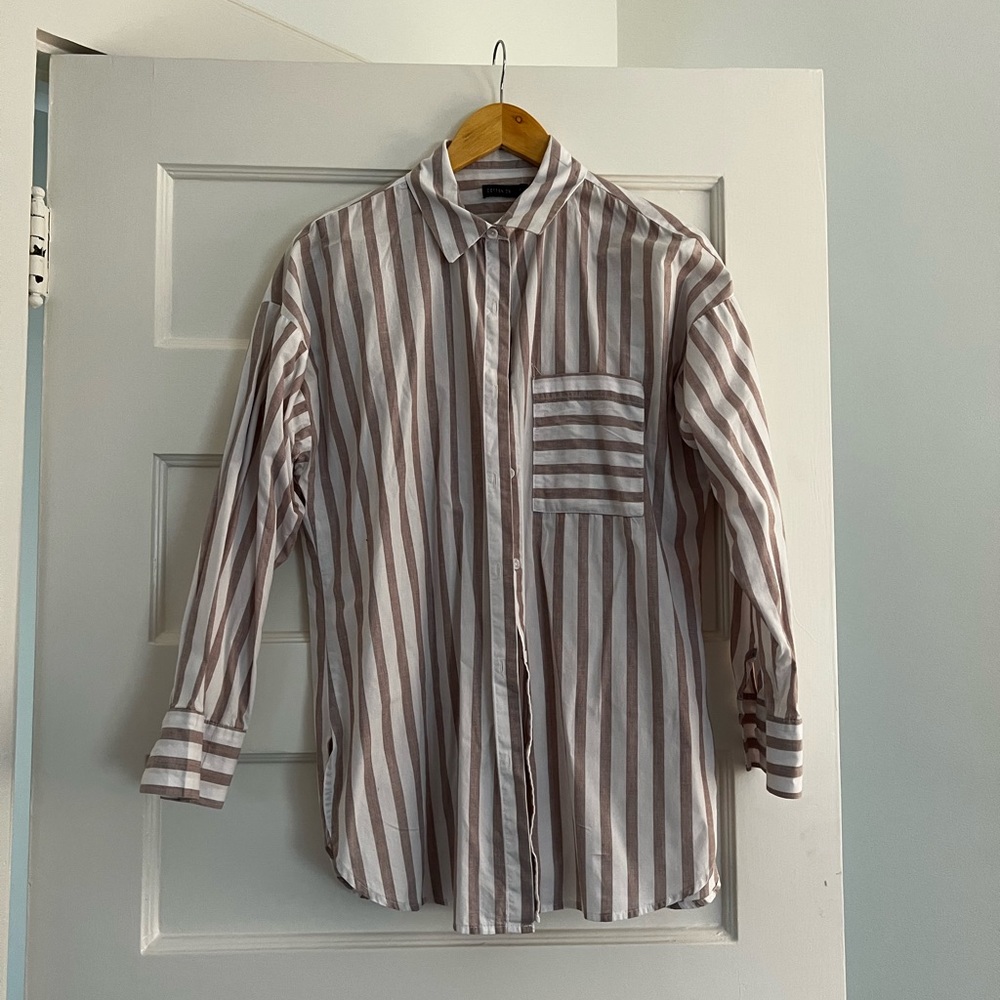 Cotton on oversized button up